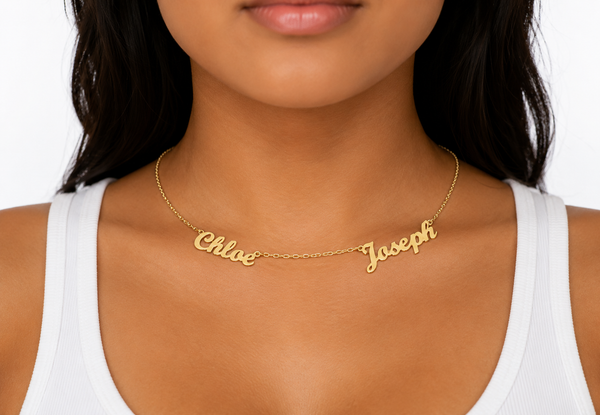 Double Name Necklace