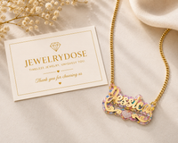 Jessica Double-Plated Name Necklace