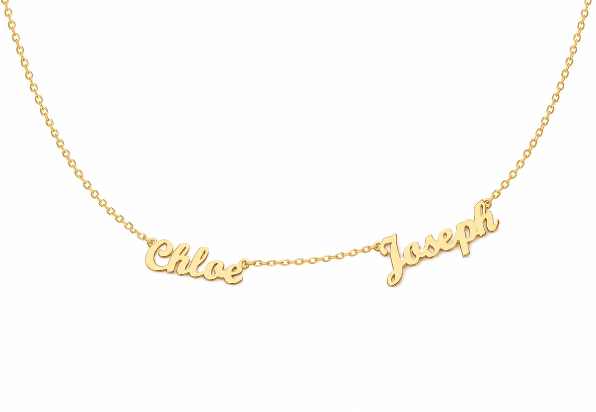 His & Hers Couple Necklace