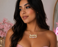 Jessica Double-Plated Name Necklace