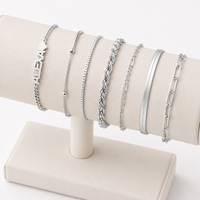 Custom Name Bracelet with Heart Charm – 18K Gold Plated Personalized Cuban Chain Bracelet